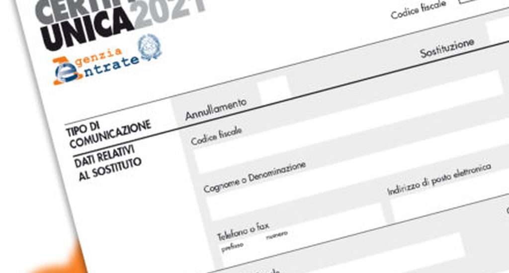 certificazione unica 2021 scadenza prorogata