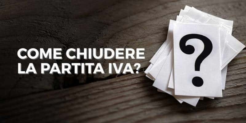 chiusura variazione partita iva