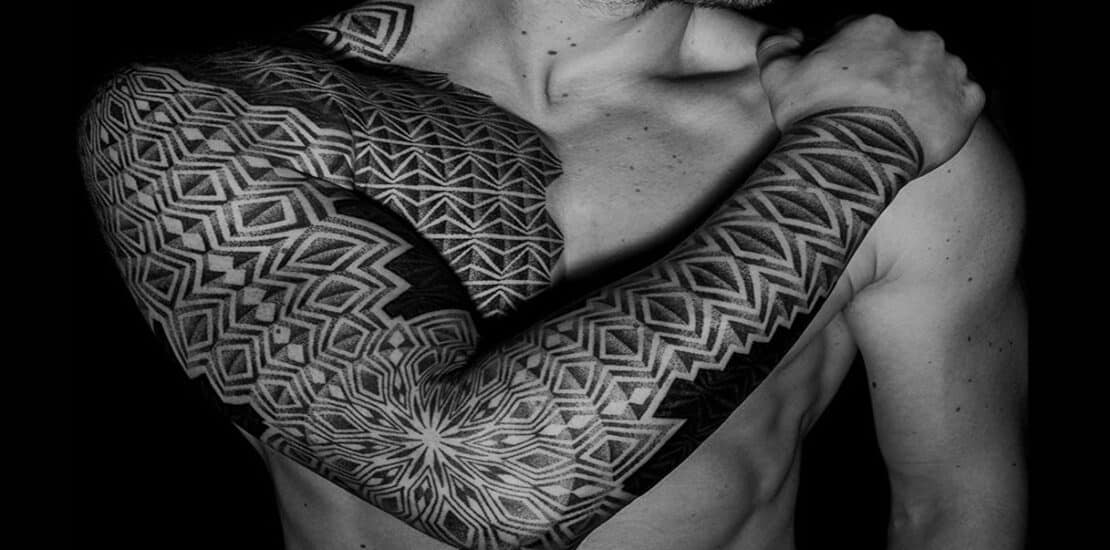 tatuaggi solo colore nero